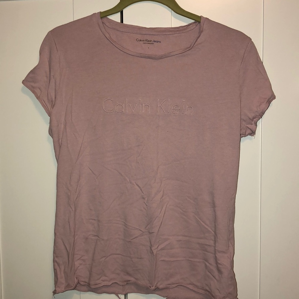Light purple Calvin Klein tee